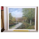 Fred Thrasher Print - Country Living -  Signed
