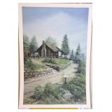 Fred Thrasher Print - Mountain Mist -  Signed &