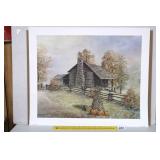 Fred Thrasher Print - Fruits of Autumn -   Signed