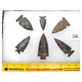 Group of Native American Artifacts / Arrowheads
