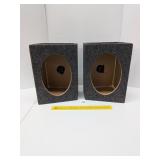 (2) 6 x 9 Speaker Boxes