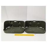 (2) Jeep Fuel Can Trays / Holders