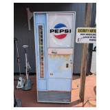 Vintage Pepsi 35 Cents Bottle Ventilator Vending