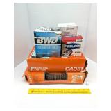 Group of Oil & Air Filters
