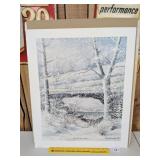 Fred Thrasher Print - The Old Rock House -
