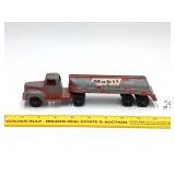 Vintage Tootsie Toy Mobil Oil Tanker Truck