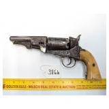 Colt 1850s Pistol with Bone or Ivory handles -