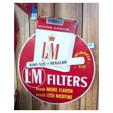 Vintage 1950s L & M Filters Embossed Cigarette