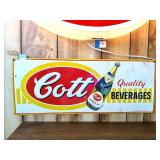 Vintage Cott Ginger Ale Quality Beverages -