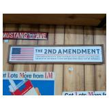 Second Amended Wall Hanging 7.5 Inch x 37.5 Inch