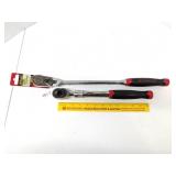 (2) Pittsburgh Ratchets 1/2 Inch Drive