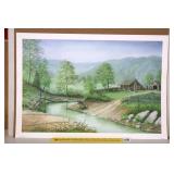 Fred Thrasher Print - Morning Mist -  Signed &