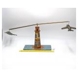 Vintage Asahi Toy Sky Ranger Tin Litho / Toy Made