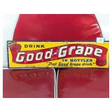 Original Good Grape 1940s Sign - Embossed -