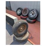 Group of Misc. Wheels - (7) Wheels and Tires - 15
