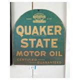 Quaker State Motor Oil Metal Sign