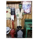 Frankenstein Figure on Stand - Measures Approx.