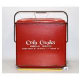 Vintage Metal Cola Cooler