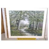 Fred Thrasher Print - Peaceful Valley -   Signed