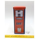 Gulf Gas Pump Metal Canister by Open Roads