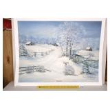 Fred Thrasher Print - Silent Serenity -  Signed &
