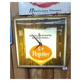 Vintage Dr. Pepper Light Up Clock.  Possibly
