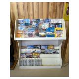 Magazine Display Shelf with Several Automotive