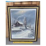 Framed Fred Thrasher Print - Moonlight -  -