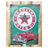 New Reproduction Texaco Metal Sign - Measures