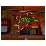 Nice Original Salem Cigarette Neon Sign - Works -