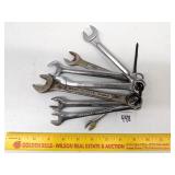 Group of Combination Wrenches