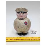 Cast Iron Gulf Gas Station Attendant Bank