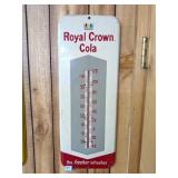 Antique Royal Crown RC Cola Thermometer Sign -
