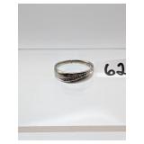 10K Gold Ring, 4.6g Total Ring Weight - size 9.75