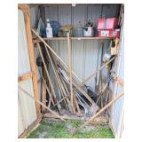 Group of Garden Tools / Shed Clean Out - Located
