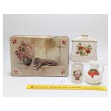 Group of Vintage Strawberry Items, including a