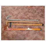 (4) Canes - (3) are Wooden - Located in Family