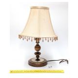 Small table Lamp with Wooden Base - Measures