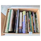 Box of Gardening Books - Located in Garage