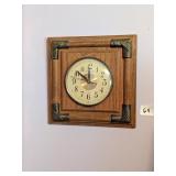 New Haven Powered Wall Clock - Measures Approx. 9