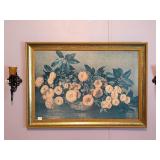 Framed Décor Print - Measures Approx. 41 x 29 -