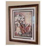 Framed Décor Print - with Poem - The Touch of the