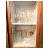 Cabinet Clean Out of Barware including Luminaire