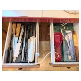 (2) Kitchen Drawer Clean Out - Mostly Knives