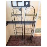 (2) Decorative Wire Shelves - Measures Approx.