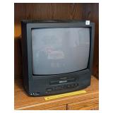 Sylvania TV / VCR  - 19 Inch - Located in BR2