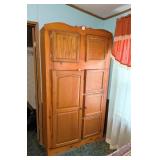 Wooden Storage Cabinet - Measures Approx. 44W x