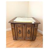 Vintage Side Table with storage - Measures