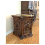 Vintage Side Table with Storage - Measures