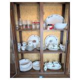 Set of Southington By Baum Christmas Dinnerware -